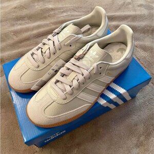 Adidas Samba OG Aluminum Gum Chalk White Beige